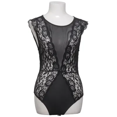 Underklädesbody (Svart) från Missguided Elastan, Polyester
