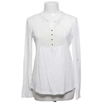 Blouse (Blanc) de Style Butler Soie, Viscose