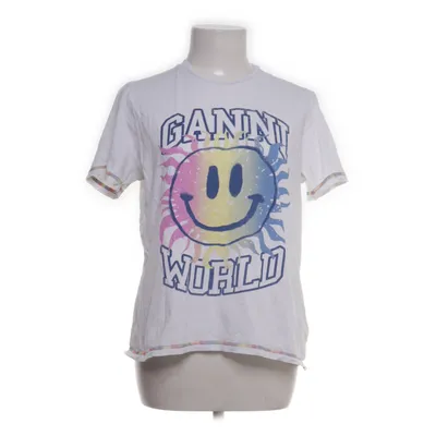 T-shirt (Wit) van Ganni Organisch katoen