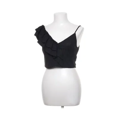 Crop top (Svart) från Vera & Lucy Elastan, Polyester