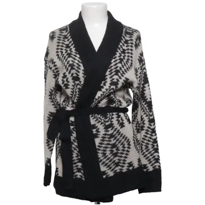 Cardigan (Sort, Beige) fra Rewind Akryl
