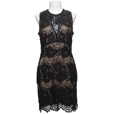 Robe (Noir) de H&M Party Polyamide, Coton, Polyester