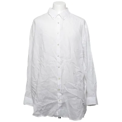 Buttondown-skjorta (Vit) från Tom Rusborg Linne