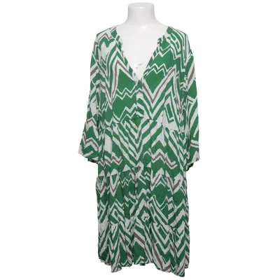 Dress (Green, White) from Rainbow Viscose