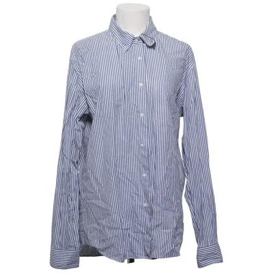 Overhemd (Blauw, Wit) van Uniqlo Katoen