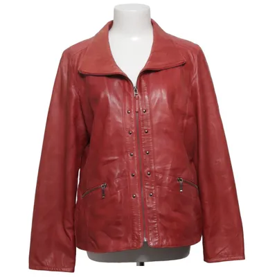 Veste en cuir (Rouge) de Josefina of Sweden