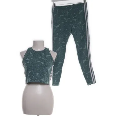 Träningsställ (Grön) från Adidas Neo Elastan, Bomull