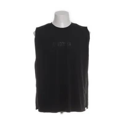 Sport tanktop (Zwart) van Stronger Polyester, Elastaan