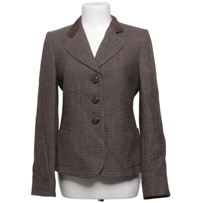 Blazer (Bruin, Beige) van Armani Collezioni