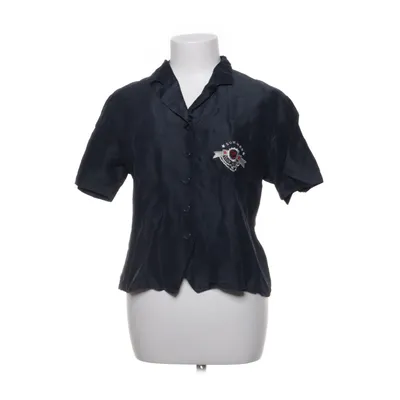 Kortärmad skjorta (Blå) från Lecomte Linne, Silke