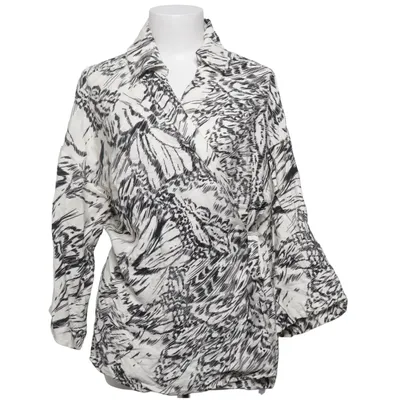 Omlottblus (Svart, Vit) från InWear Polyamid, Viskos