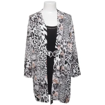 Twinset (Svart, Vit, Beige) från Fair Lady Elastan, Viskos