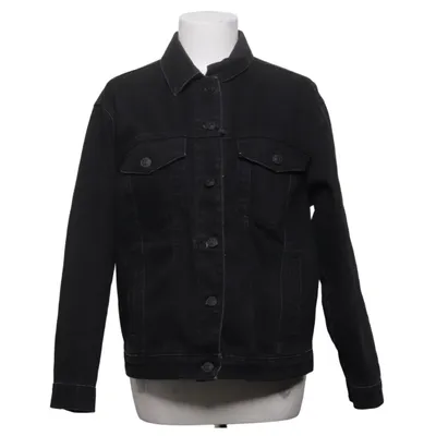 Denim jacket (Black) from ONLY Blue Denim Cotton