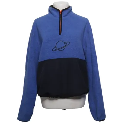 Polaire (Bleu, Noir) de Planet NUSA Élasthane, Coton biologique, Polyester