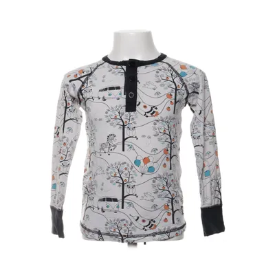 Pyjama en molleton (Blanc, Noir, Multicolore) de Kaxs by KappAhl Élasthane, Coton biologique