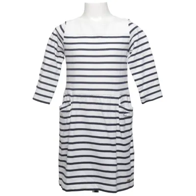 Dress (White, Blue) from Hampton Republic Cotton