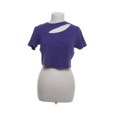 Crop top (Lila) van Pigalle Katoen