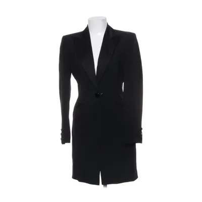 Manteau (Noir) de Gianfranco Ferré Acétate, Viscose