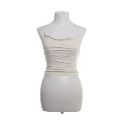 Haltertop (Beige) van Musera Elastaan, Polyester