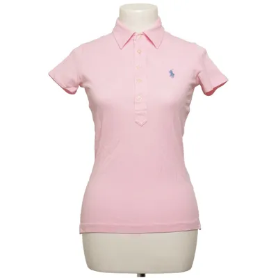 Polo (Rose) de Ralph Lauren Coton, Élasthane