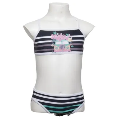 Bikini (Zwart, Meerkleurig) van Olympia Elastaan, Polyamide