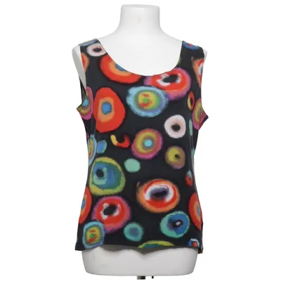 Tanktop (Zwart, Meerkleurig) van Mongul Elastaan, Viscose