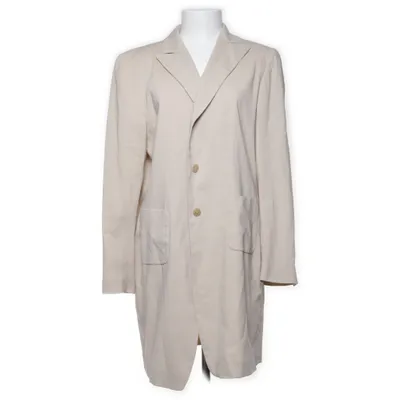 Manteau (Beige) de Stiff Cupro, Élasthane, Laine