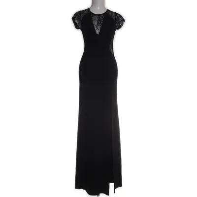 Långklänning (Svart) från Tally Weijl Elastan, Polyamid, Viskos