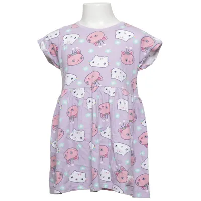 Robe (Violet, Multicolore) de Dreamworks Coton