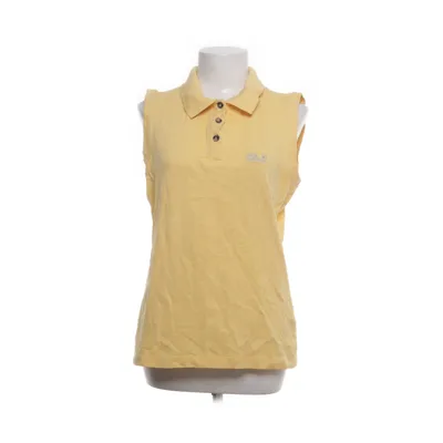 Poloshirt (Geel) van Jack Wolfskin Katoen