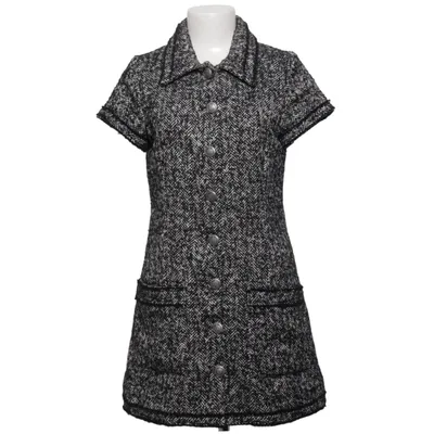 Klänning (Svart, Vit) från SAND Akryl, Bomull, Polyester, Ull