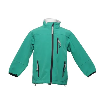 Softshell jacket (Groen) van Color Kids Elastaan, Polyester