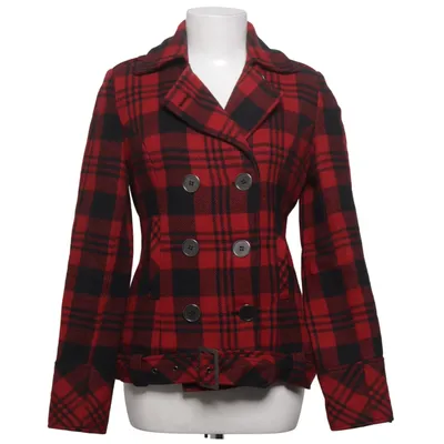 Jas (Rood, Zwart) van By Ellos Polyester, Viscose, Wol