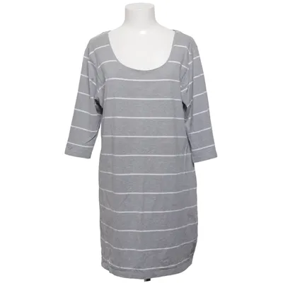 Klänning (Grå, Vit) från MyWear Bomull, Elastan, Polyester