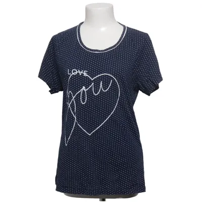 Haut (Bleu, Blanc) de Dove Coton