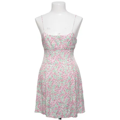Jurk (Wit, Roze, Groen) van Zara Viscose