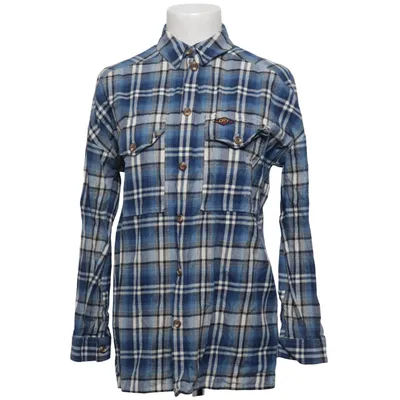 Flanellen overhemd (Blauw, Wit) van Selected Katoen