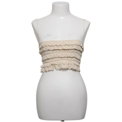 Crop top (Beige) från Zara Bomull