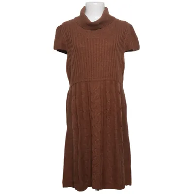 Turtleneck dress (Brown) from NKD Acrylic, Wool