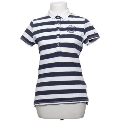 Polo (Bleu, Blanc) de Tommy Hilfiger Coton, Élasthane
