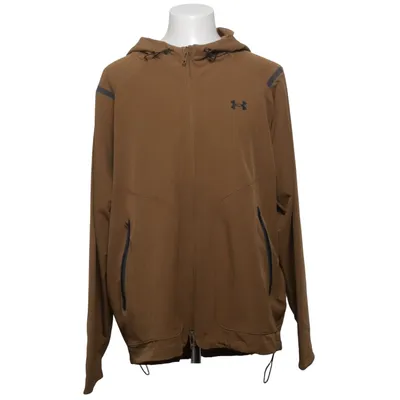 Jacket (Brown) from Under Armour Elastane, Polyester