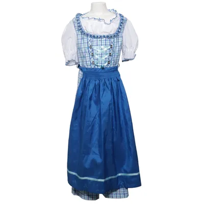 Dirndl (Blå, Vit, Flerfärgad) från Distler Bomull, Polyester