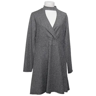 Cocktailklänning (Grå) från V by Very Elastan, Metallfiber, Polyester