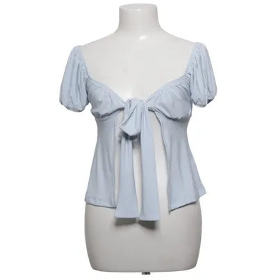 Top (Blauw) van Gina Tricot Elastaan, Polyester