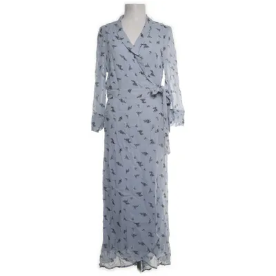 Wikkeljurk (Blauw, Zwart) van Ganni Viscose