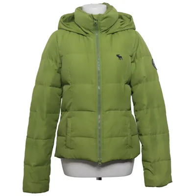 Dunjakke (Grøn) fra Abercrombie & Fitch Dun, Fjer, Polyester