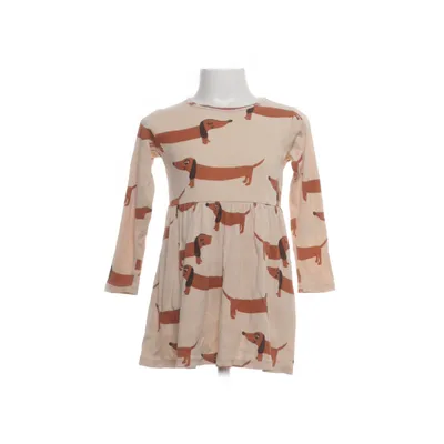 Klänning (Beige, Flerfärgad) från Mini Rodini Ekologisk bomull