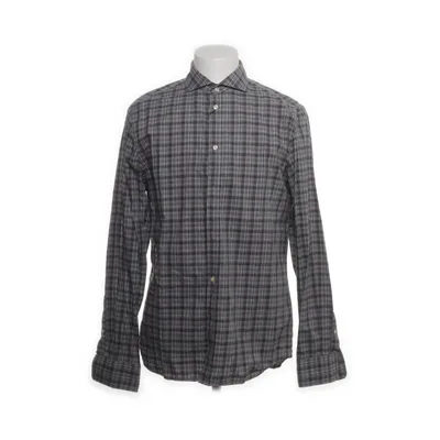 Flanellskjorta (Grå, Vit, Svart) från Bläck Bomull