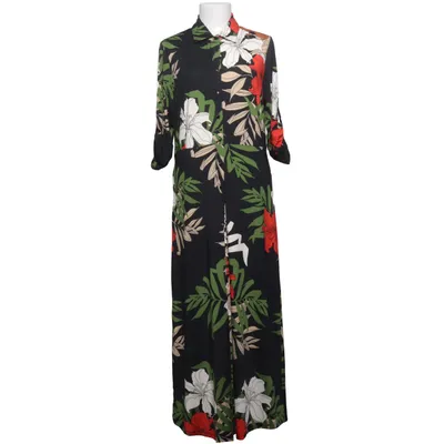 Shirt dress (Black, Multicolored) from K Design Elastane, Polyester