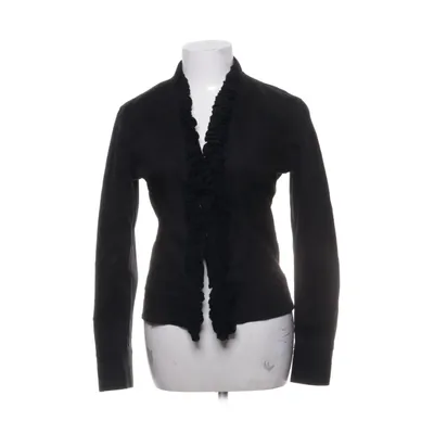 Jacket (Black) from Mariella Burani Cotton, Elastane, Polyamide
